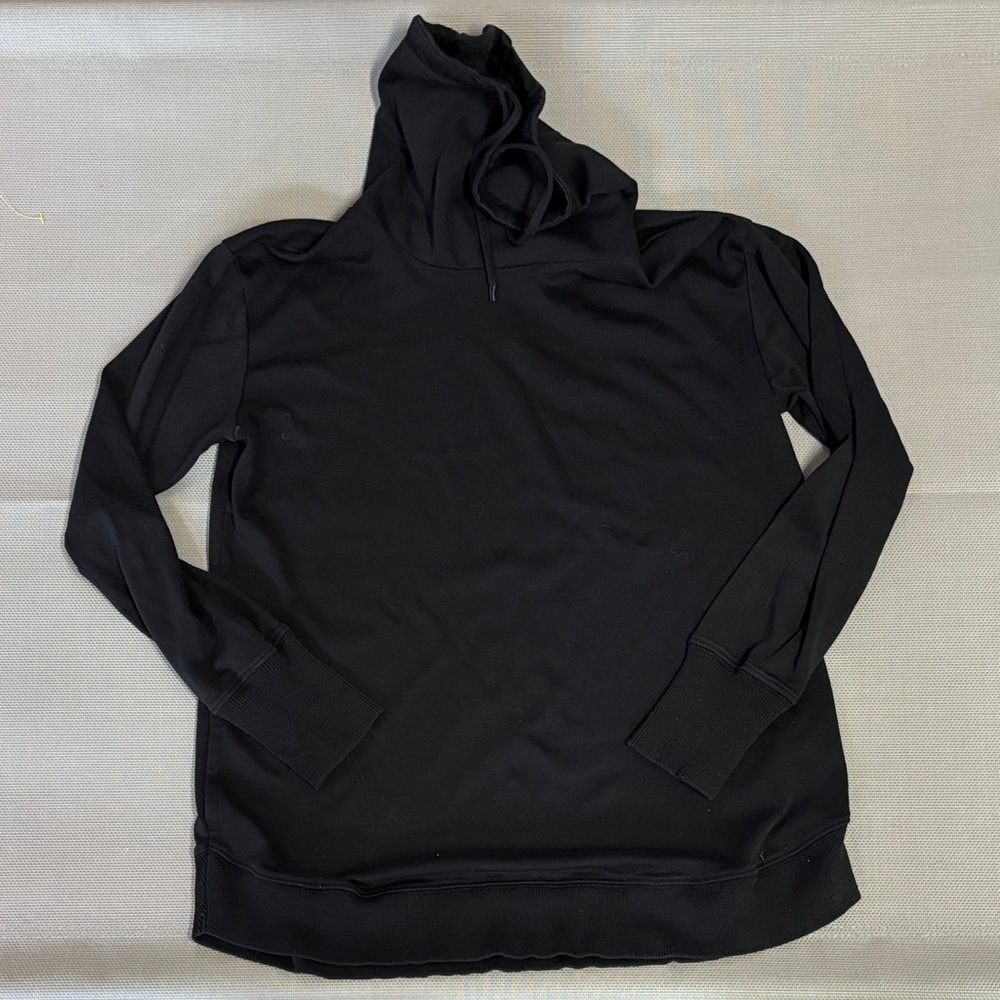 L.L. Bean Black cowel neck long sleeve lightweight sz M women’s sweatshirt